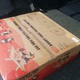 新品未使用です！　チャムス焚き火台Lサイズ