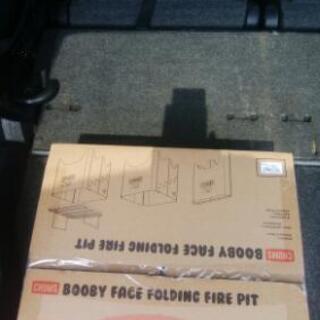 新品未使用です！　チャムス焚き火台Lサイズ