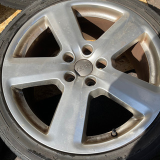アウディ 純正アルミホイール 235/40R18 夏タイヤ付き - 札幌市