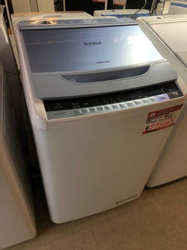 ☆中古 激安　HITACHI　洗濯機　7ｋｇ　2017年製　BW-V70A　DC082　¥19800！！