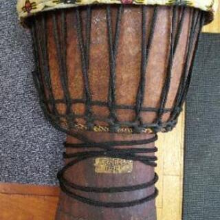 取引済み]ジャンベ カンバラ製（KAMBALA PERC) カバー、とって、初心者