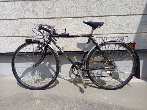 デコチャリ自転車26インチ　昭和50～60年代　走行可能