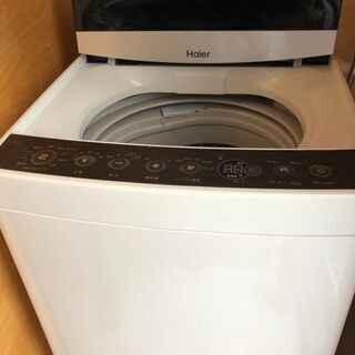 【無料】ハイアール 5.5kg 全自動洗濯機 JW-C55A-K...