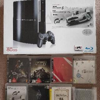 PS3 本体、torneとソフト6本セット