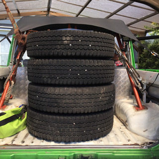 旧ランクル70 純正 スチール ホイール16インチ スタッドレス 4本セット