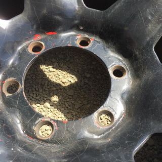 旧ランクル70 純正 スチール ホイール16インチ スタッドレス 4本セット