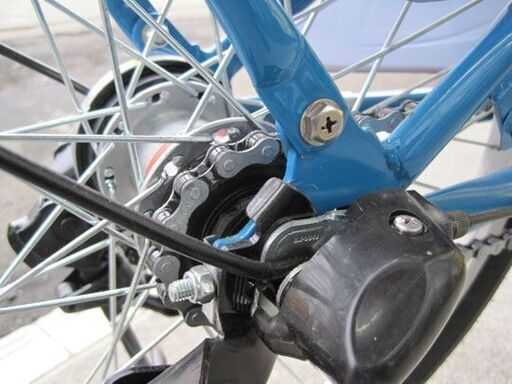 ３人乗り自転車 24ー20インチ バモス ３段変速 荷台 カギ カゴ ライト付き 子供乗せ 自転車 札幌市手稲区