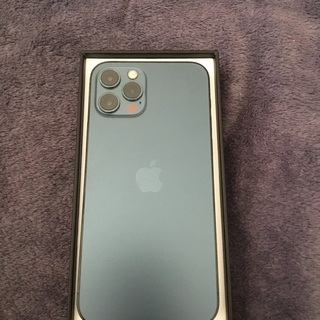 【美品】iPhone12Pro 128GB パシフィックブルー SIMフリー