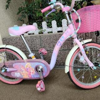 ディズニー プリンセス 自転車 16インチ ゆめかわ プリンセス ゆめラブ 