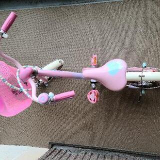 美品✨ディズニープリンセス自転車✨プリンセスゆめかわ１６インチ ゆめかわ ディズニー プリンセス 自転車 美品