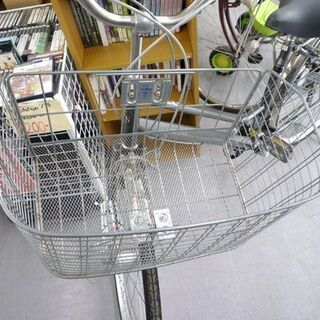 27インチ 自転車 6段変速 荷台 カゴ カギ ライト付きママチャリ 札幌