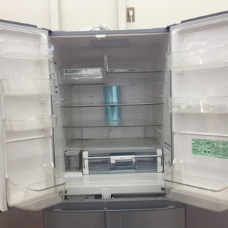 HITACHI 6ドア冷蔵庫 520L R-SF52AM C27-09