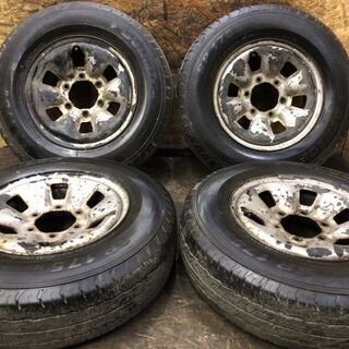 DUNLOP SP175N 195/80R15 107/105L LT】夏タイヤ【トヨタ 100系 