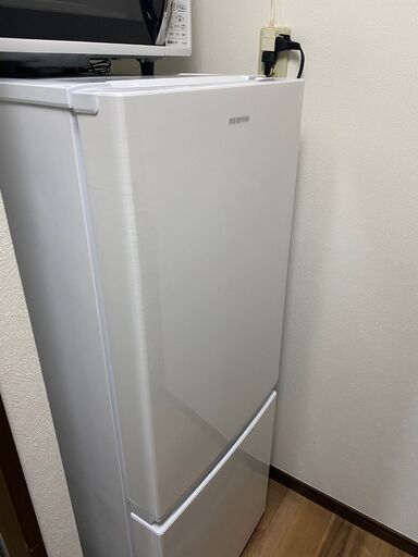 アイリスオーヤマ　2ドア冷蔵庫　AF156Z　引取り可能な方