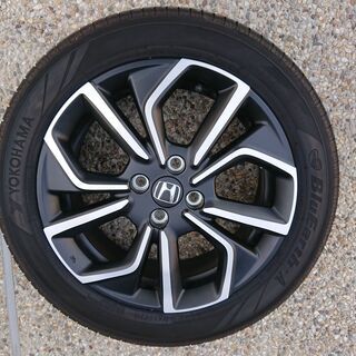 ホンダ フィット e:HEV GR3より取外し【16インチ タイヤ・ホイール4本】185/55R16 83V BluEarth A YOKOHAMA ４穴 3FTH1