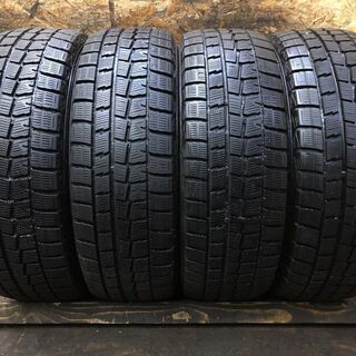 DUNLOP WINTER MAXX WM01 195/65R15 15インチ スタッドレス 4本 バリ溝 プレミオ プレマシー アクセラセダン等　(TG456) クレジットカード QR決済可能