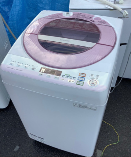 SHARP 8キロ洗濯機　リサイクルショップ宮崎屋21．3．27F