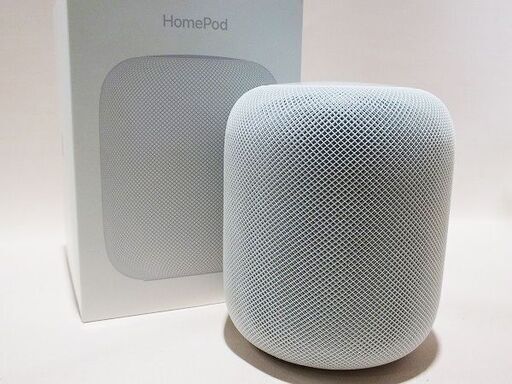 【苫小牧バナナ】アップル/Apple スマートスピーカー HomePod ホワイト MQHV2J/A スマートホームアクセサリをコントロール ②♪