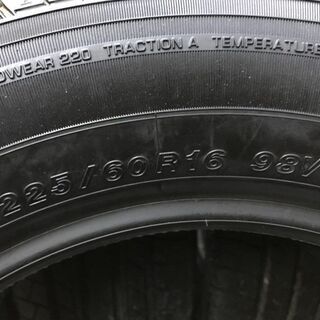 新品 YOKOHAMA S-221 225/60R16 16インチ 夏タイヤ 4本 2016年製 ブラウディア セルシオ シーマ センチュリー等　(MTM33HR) クレジットカード QR決済可能