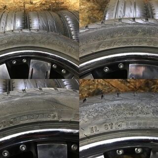 【BS REGNO GRVⅡ 245/40R19】夏タイヤ【AME MODELART モデラート 社外 19インチ 8.5J5HPCD114.3+34】2016～17年製　(MTN25) クレジットカード QR決済可能