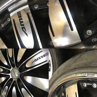 【BS REGNO GRVⅡ 245/40R19】夏タイヤ【AME MODELART モデラート 社外 19インチ 8.5J5HPCD114.3+34】2016～17年製　(MTN25) クレジットカード QR決済可能