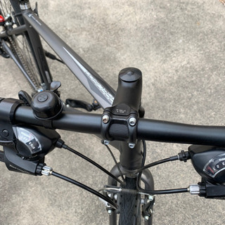 【取引中】【値下げ】クロスバイク　リフレクトチェーンロック付き 取引中】【値下げ】クロスバイク リフレクトチェーンロック付き