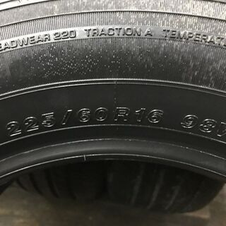 新品 YOKOHAMA S-221 225/60R16 16インチ 夏タイヤ 4本 2016年製 ブラウディア セルシオ シーマ センチュリー等　(MTH81HR) クレジットカード QR決済可能