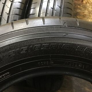 GOODYEAR EAGLE RVF 215/65R16 16インチ 夏タイヤ 4本 2018年製 バリ溝 エクストレイル アルファード デュアリス等　(MTD79) クレジットカード QR決済可能