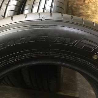 GOODYEAR EAGLE RVF 215/65R16 16インチ 夏タイヤ 4本 2018年製 バリ溝 エクストレイル アルファード デュアリス等　(MTD79) クレジットカード QR決済可能
