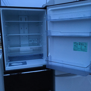 三菱 大型冷蔵庫 3ドア 2017年製 330L MR-CX-33A-BR1 MITSUBISHI 自動