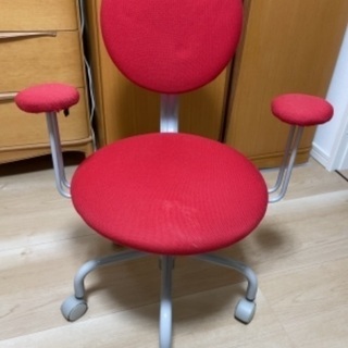 【ネット決済】赤の椅子