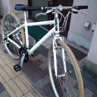 RITEWAY[ライトウェイ]Shepherd city 700cクロスバイク アルミ/24speed/ホワイト