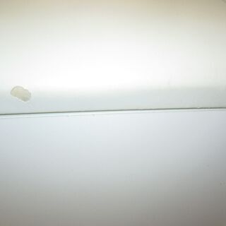 R214 可愛白一面ドレッサー、ボックス付椅子セット、幅60cm 美品