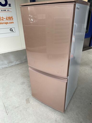 ■都内近郊無料で配送、設置いたします■2012年製　ピンク　つけかえどっちもドア　冷蔵庫　シャープ　SJ-14W-P■SHA01