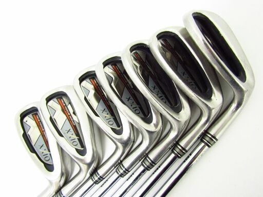 【美品】XXIO 10 ゼクシオ10 アイアン 7本セット R ゼクシオ10 アイアン7本セット、販売中！【SP2893】