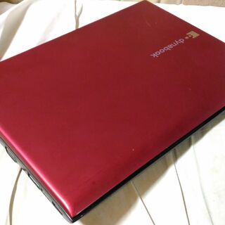 人気のレッド】Core i3 東芝 モバイルノートパソコン ワイヤレスマウス