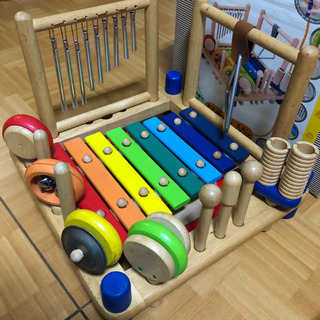 メロディミックス　木の楽器玩具