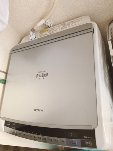 洗濯機 ビートウォッシュ BW-DV90A 美品 2017年製 HITACHI