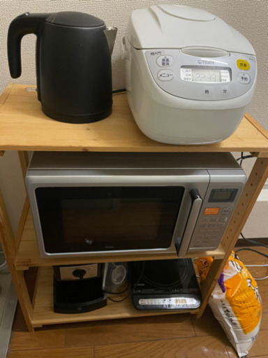電子レンジ、飯がまなど一括販売