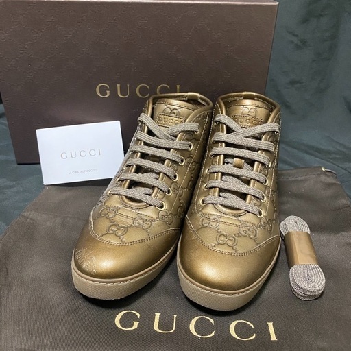 GUCCI レザースニーカー レア