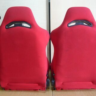 ★中古美品★BRIDE ブリッド セミバケ 赤色 RED ２脚セット