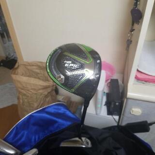 今日のお昼までのお急ぎパター以外のクラブとバック 