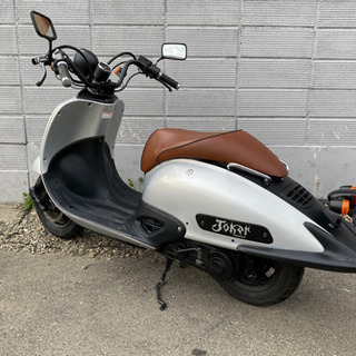 ☆ジョーカー50.快速2ストモデル☆バッテリー・シート・プラグなどなど新品交換^_^色々整備で快調ですよ☆5原付アメリカンスクーター☆ ☆ジョーカー50.快速2スト☆アメリカンスクーター！イロイロ整備で快調