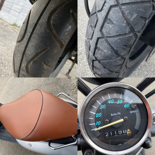 ジョーカー50快速2スト自賠責R/7.4付き☆シート・プラグ・ミラー