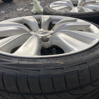値下げです。フーガ純正ホイールセット 215/40/18 セレナ等 流用サイズ 
