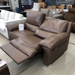 電動リクライニングソファー❕ 即日持ち帰り可能❕購入後取り置き・ゲート付き軽トラ”無料”貸出にも対応 ❕ 半年保証込み❕  Ｒ353