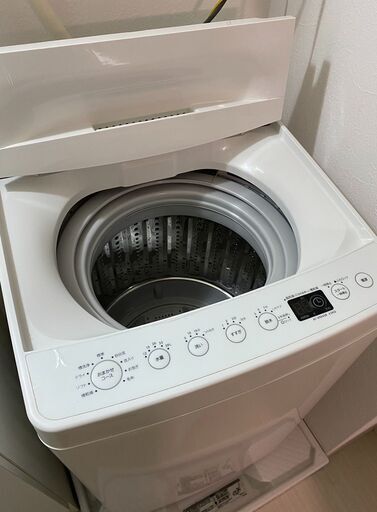新しく着き ホワイト 全自動洗濯機 AT-WM45B-WH [洗濯4.5kg /上開き