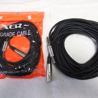 REXER HIGH-GRADEマイク用 CABLE 2本　長さ...