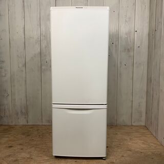 4/3 終 高年式 Panasonic ノンフロン 冷凍冷蔵庫 NR-B17BW 2019年製 168L 2ドア 冷蔵庫 マットホワイト パナソニック 菊MZ