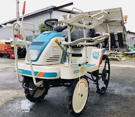 【SOLD OUT】クボタ 乗用 田植機 4条植 SPJ400 6.4馬力  リコイル【清掃・整備済】【農機具でっく】【福岡】【田植機】 SOLD OUT】クボタ 乗用 田植機 4条植 SPJ400 6.4馬力 セル ガソリン
